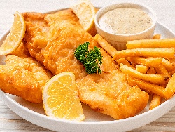         (fish and chips) -   